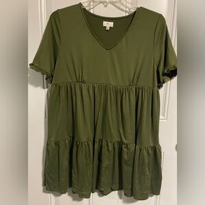 True Craft! Plus size .olive green . Xl